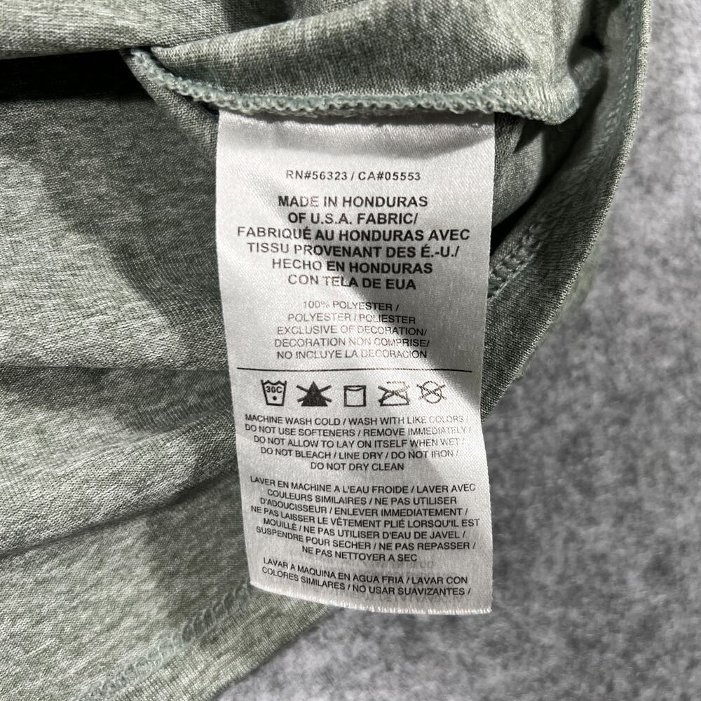 Nike Dri Fit Legend Training T Shirt Womens XS Heather Gray Short Sleeve V Neck - Picture 3 of 7